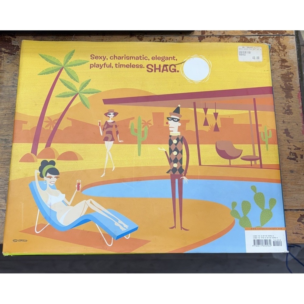 SIGNED Shag: The Art of Josh Agle by Josh Agle Hardcover HB/DJ 2005 Tiki Pinup - Picture 2 of 6